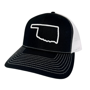 Oklahoma Embroidery Hat Hat Greater Half